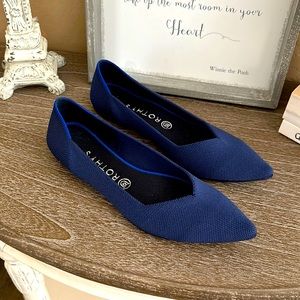 Rothy’s The Point in Cobalt Solid- NWOT